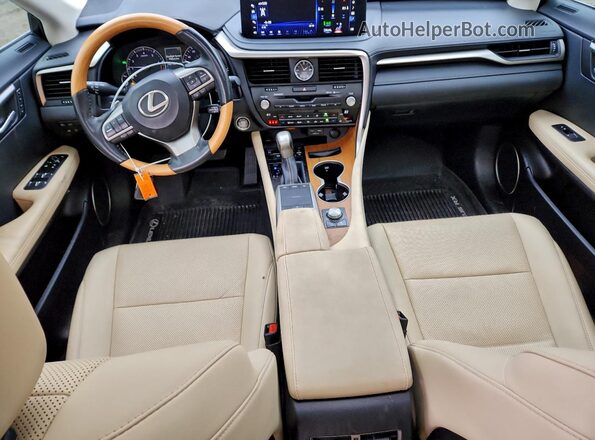 2T2HZMDA9MC304941 2021 LEXUS RX Black Widok deski rozdzielczej