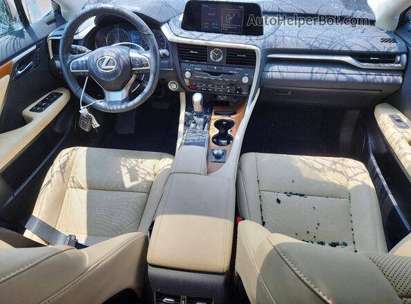 2T2HZMDA9NC357902 2022 LEXUS RX Tan Vista del salpicadero