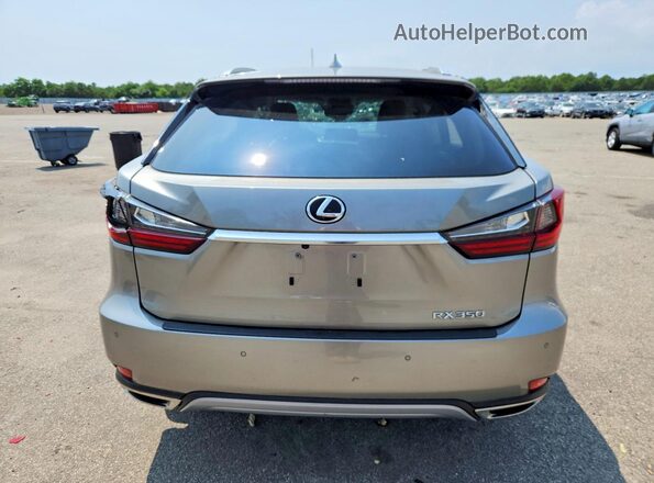 2T2HZMDA9NC357902 2022 LEXUS RX Tan Vista trasera