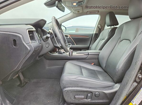 2T2HZMDA9NC359066 2022 LEXUS RX Black Front interior view