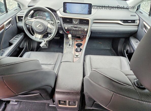 2T2HZMDA9NC359066 2022 LEXUS RX Black Dashboard view