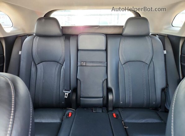 2T2HZMDAXLC250693 2020 LEXUS RX White უკანა სავარძლების ხედი