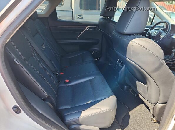 2T2HZMDAXLC250693 2020 LEXUS RX White უკანა სალონის ხედი