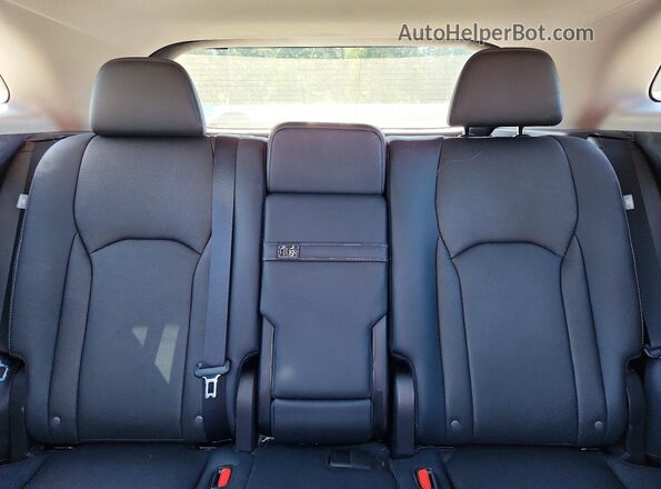 2T2HZMDAXMC287356 2021 LEXUS RX Red Вид задніх сидінь