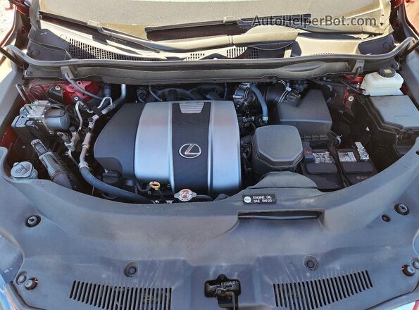 2T2HZMDAXMC287356 2021 LEXUS RX Red Вид підкапотного простору