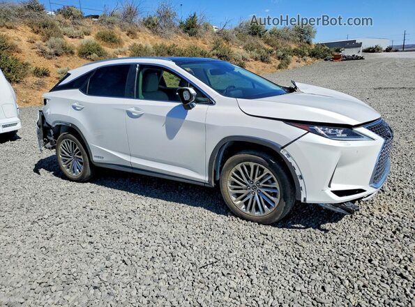2T2JGMDA0MC068218 2021 LEXUS RX Белый Передняя правая четверть