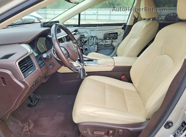 2T2JGMDA3LC049581 2020 LEXUS RX Beige Vista interior delantera