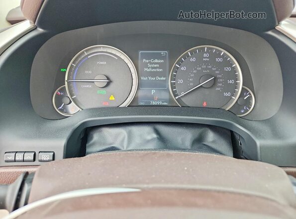 2T2JGMDA3LC049581 2020 LEXUS RX Beige Vista del cuadro de instrumentos