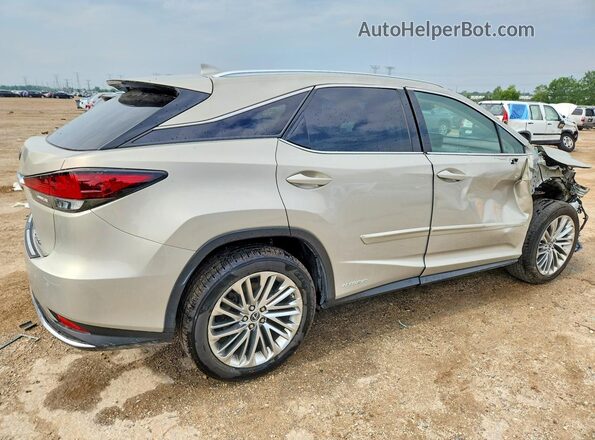 2T2JGMDA3LC049581 2020 LEXUS RX Beige Trasero derecho
