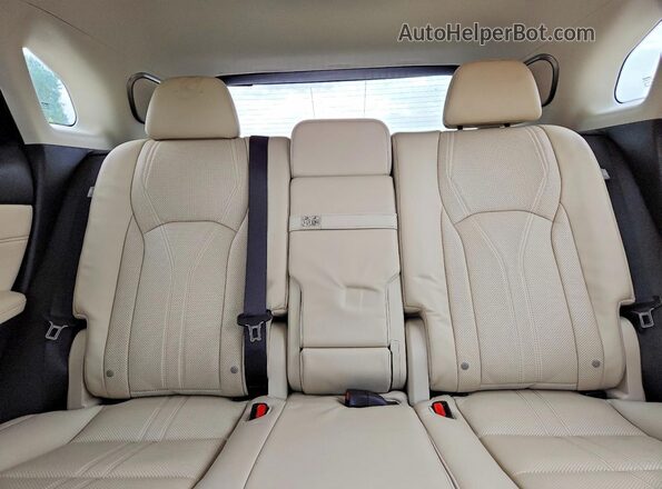 2T2JGMDA3LC049581 2020 LEXUS RX Beige Vista de los asientos traseros