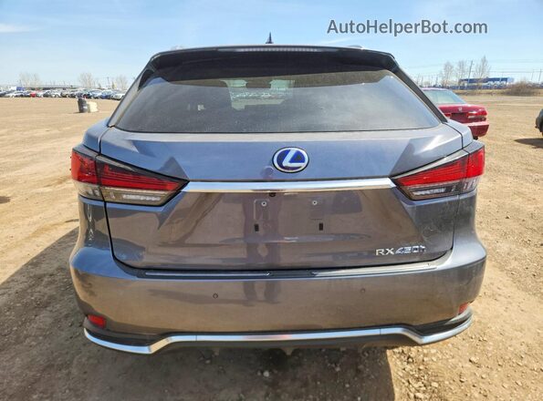 2T2JGMDA3NC084897 2022 LEXUS RX Gray უკანა ხედი