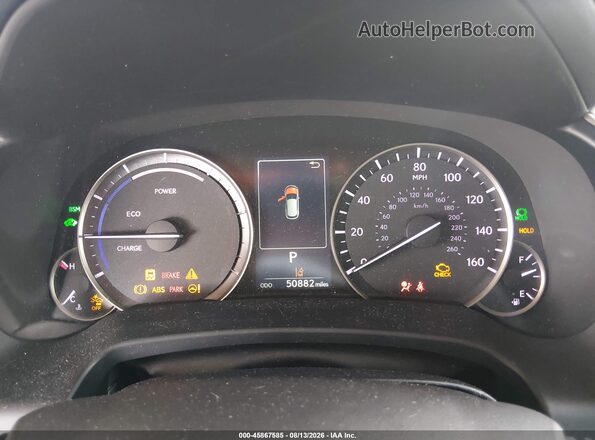 2T2JGMDA8NC087536 2022 LEXUS RX 450H Gray უკანა სავარძლების ხედი