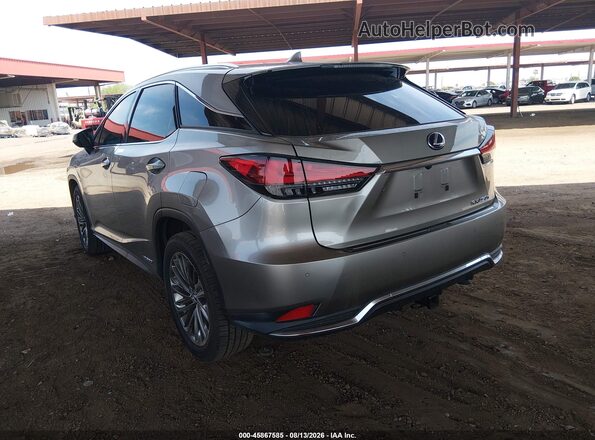 2T2JGMDA8NC087536 2022 LEXUS RX 450H Gray უკანა მარცხენა