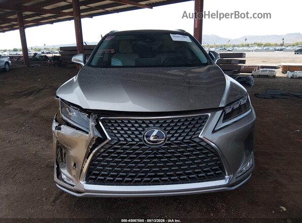 2T2JGMDA8NC087536 2022 LEXUS RX 450H Gray უკანა სალონის ხედი