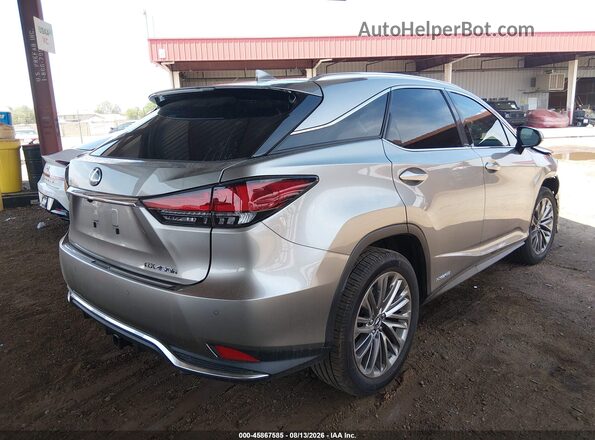 2T2JGMDA8NC087536 2022 LEXUS RX 450H Gray 