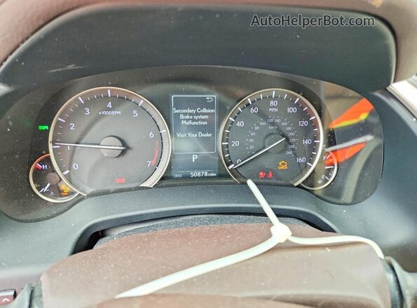 2T2JZMAA0LC162256 2020 LEXUS RX Silver Vista del cuadro de instrumentos
