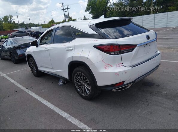2T2JZMAA6LC179563 2020 LEXUS RX 350 White Trasero izquierdo