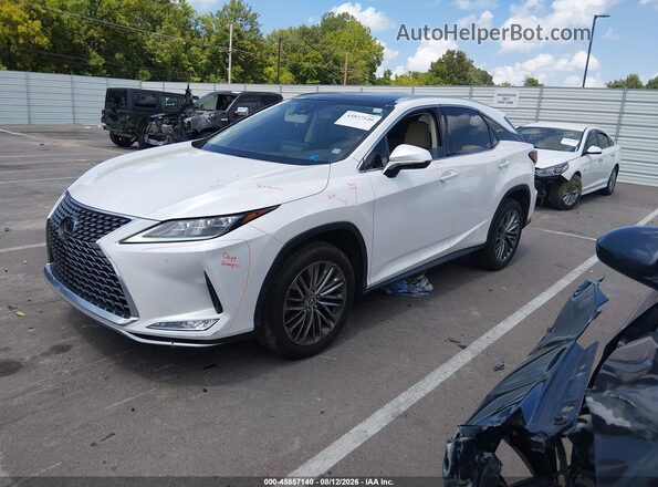 2T2JZMAA6LC179563 2020 LEXUS RX 350 White Vista tres cuartos delantera izquierda
