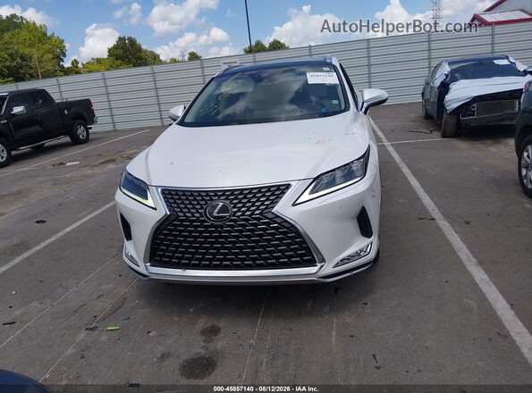 2T2JZMAA6LC179563 2020 LEXUS RX 350 White Vista del cuadro de instrumentos