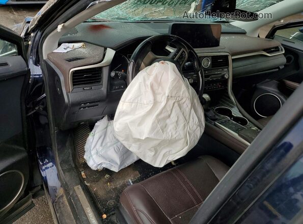 2T2JZMDA1LC219933 2020 LEXUS RX Blue Dashboard view