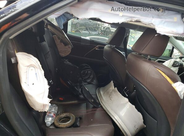 2T2JZMDA1LC219933 2020 LEXUS RX Blue Rear seats view