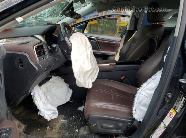 2T2JZMDA1LC219933 2020 LEXUS RX Blue Front interior view