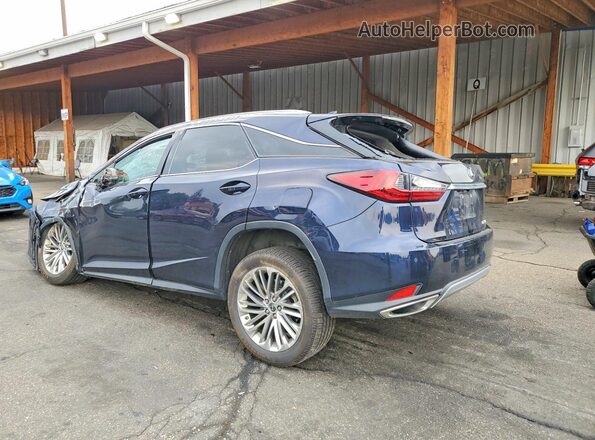 2T2JZMDA1LC219933 2020 LEXUS RX Blue Rear left
