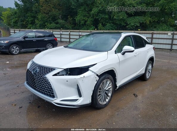 2T2JZMDA4LC238248 2020 LEXUS RX 350 Белый Передняя левая четверть