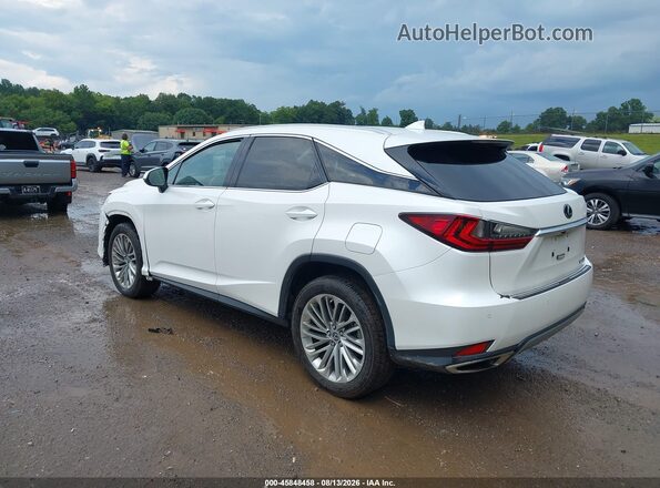 2T2JZMDA4LC238248 2020 LEXUS RX 350 Белый Задняя левая четверть