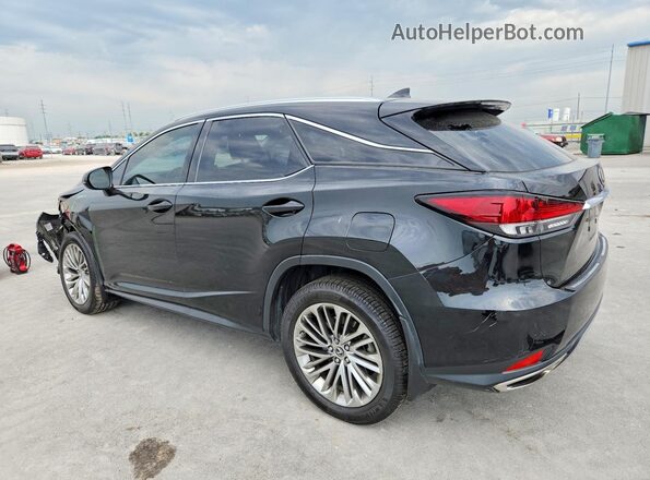 2T2JZMDA5LC233267 2020 LEXUS RX Black Rear left