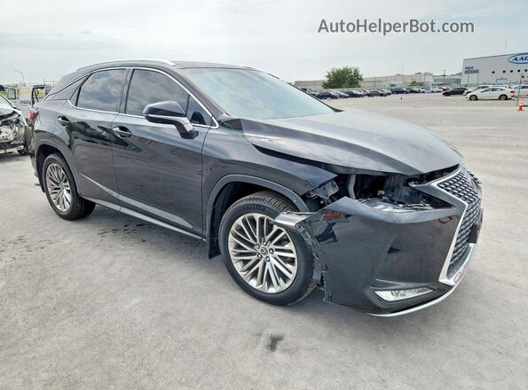 2T2JZMDA5LC233267 2020 LEXUS RX Black Front right