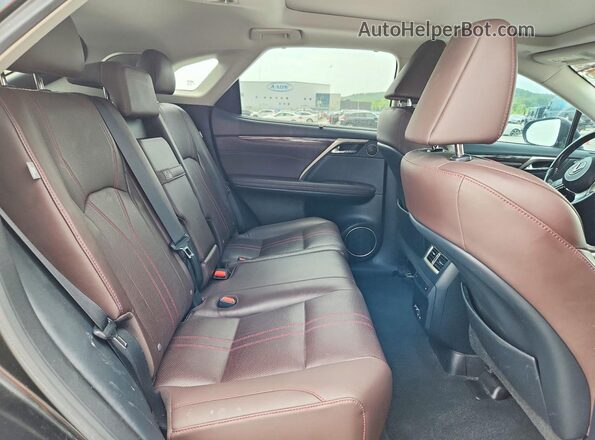 2T2JZMDA5LC233267 2020 LEXUS RX Black Rear interior view