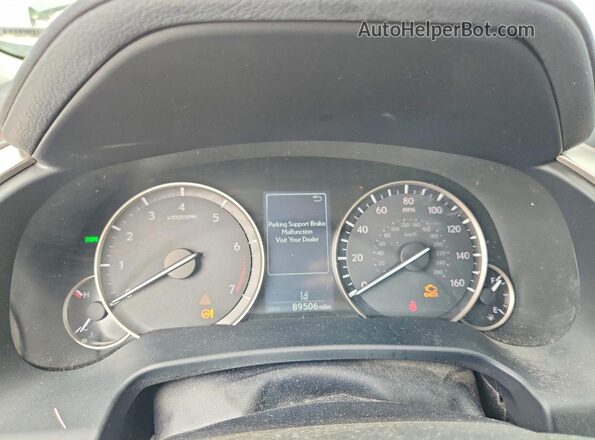 2T2JZMDA5LC233267 2020 LEXUS RX Black Instrument cluster view