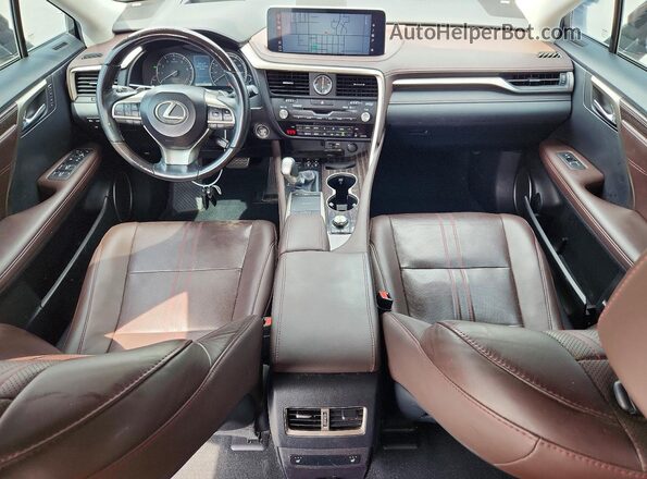 2T2JZMDA5LC233267 2020 LEXUS RX Black Dashboard view