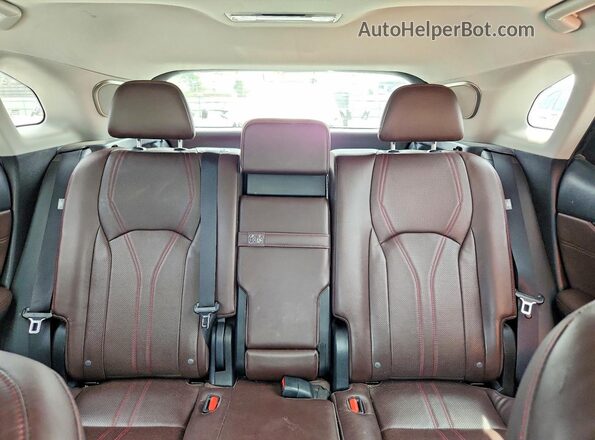 2T2JZMDA5LC233267 2020 LEXUS RX Black Rear seats view