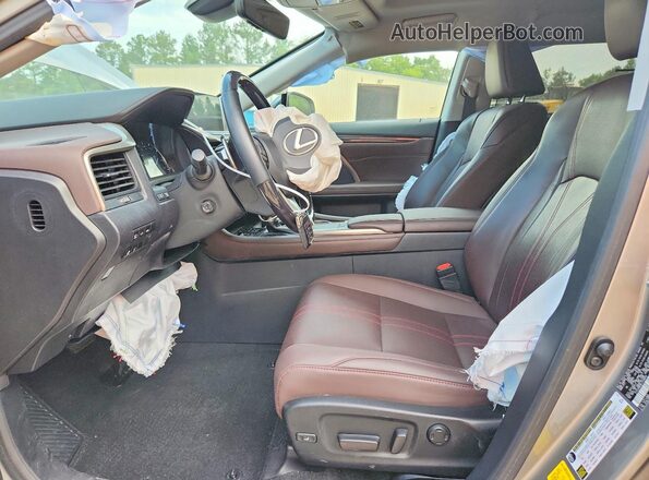 2T2JZMDA8LC249849 2020 LEXUS RX Silver წინა სალონის ხედი