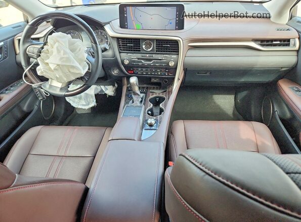 2T2JZMDA8LC249849 2020 LEXUS RX Silver წინა პანელის ხედი