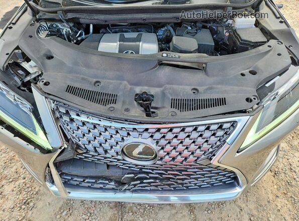 2T2JZMDA8LC249849 2020 LEXUS RX Silver უკანა სალონის ხედი
