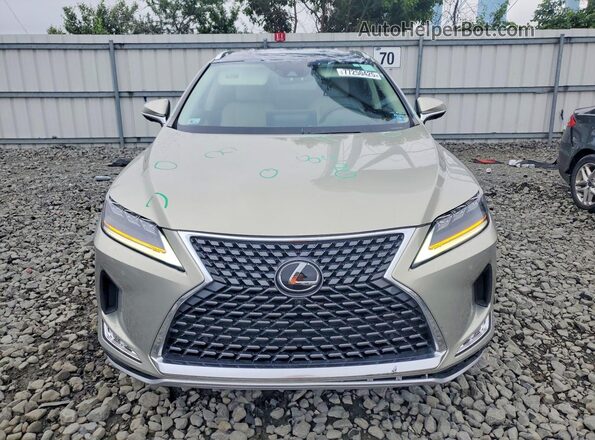 2T2JZMDAXMC261180 2021 LEXUS RX Tan Vista frontal