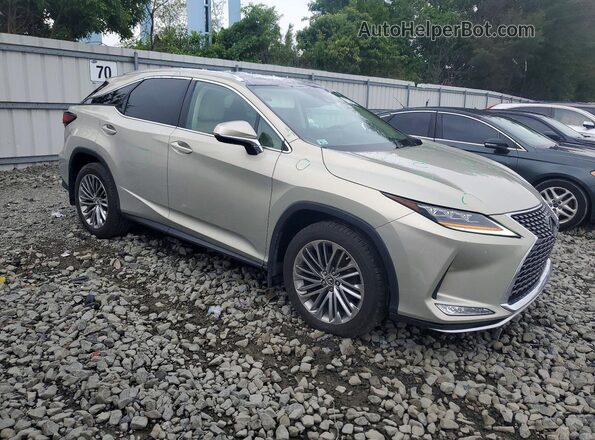 2T2JZMDAXMC261180 2021 LEXUS RX Tan Delantero derecho