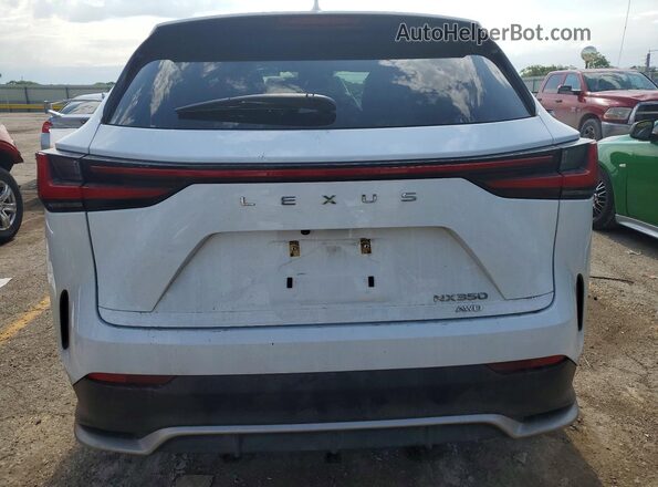 2T2KGCEZ8PC018075 2023 LEXUS NX White Հետևի տեսք