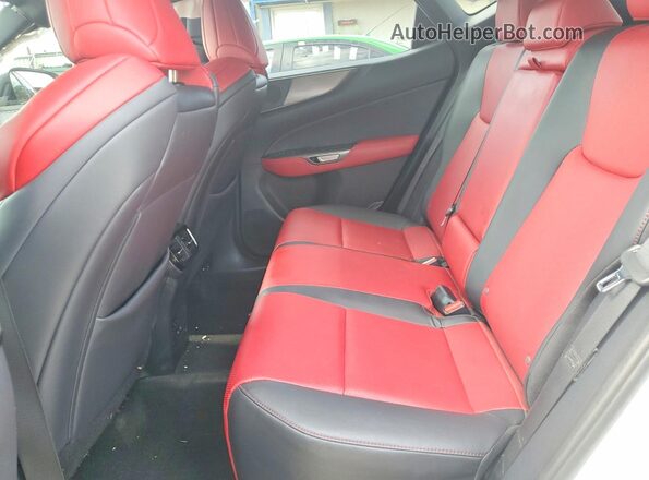 2T2KGCEZ8PC018075 2023 LEXUS NX White Հետևի նստատեղերի տեսք