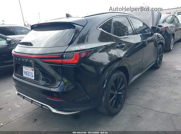 2T2KGCEZ8RC036563 2024 LEXUS NX 350 Black Tył prawy