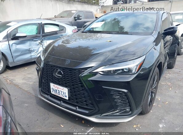 2T2KGCEZ8RC036563 2024 LEXUS NX 350 Black Widok zestawu wskaźników