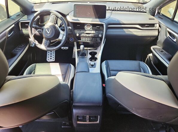 2T2SGMDA3MC061560 2021 LEXUS RX White Widok deski rozdzielczej