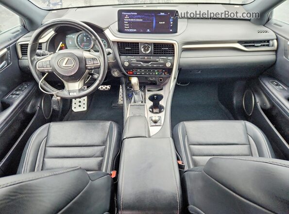 2T2SZMDA0MC273472 2021 LEXUS RX Black წინა პანელის ხედი