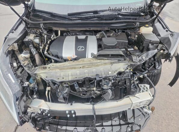 2T2SZMDA0MC273472 2021 LEXUS RX Black ძრავის განყოფილების ხედი