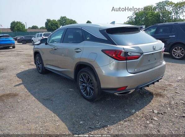 2T2SZMDA2MC301837 2021 LEXUS RX 350 Silver Trasero izquierdo