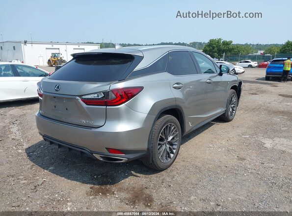 2T2SZMDA2MC301837 2021 LEXUS RX 350 Silver Trasero derecho