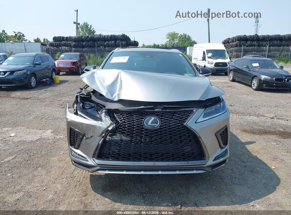 2T2SZMDA2MC301837 2021 LEXUS RX 350 Silver Vista del cuadro de instrumentos